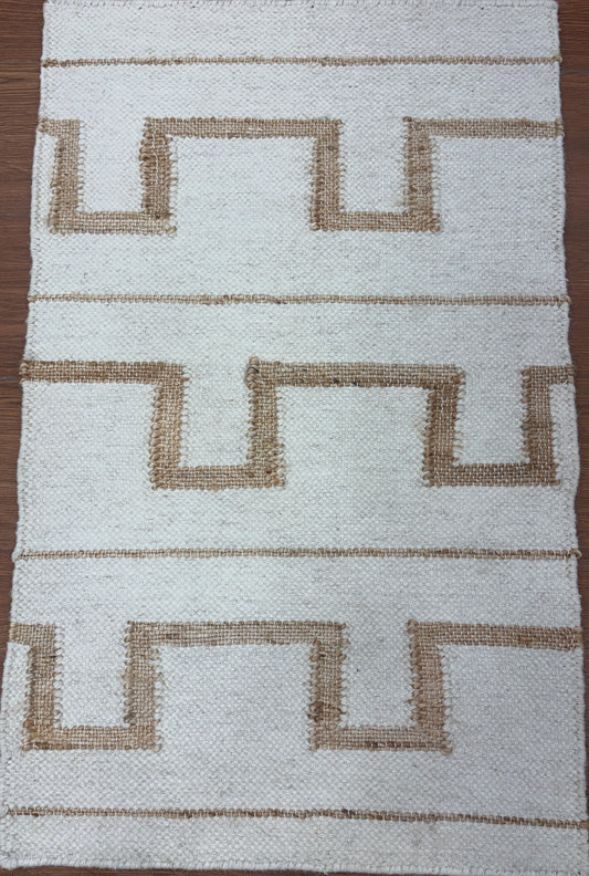 Hand woven Jute Rug- Mangl jute rug 27