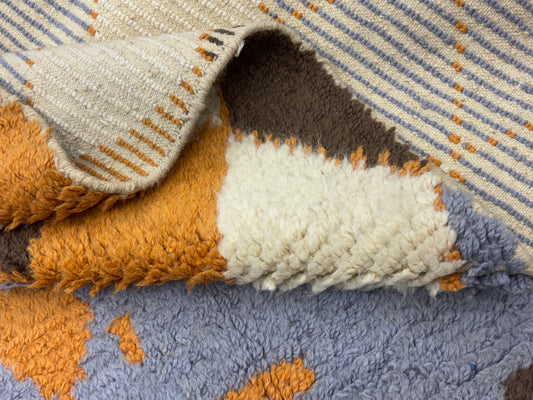 Wool Shaggy carpet/Moroccan (Mangal shaggy 601)