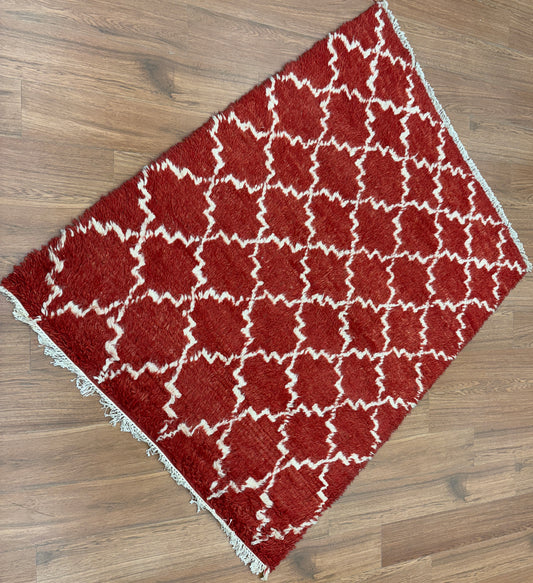 Wool Shaggy carpet/Moroccan (Mangal shaggy 603)