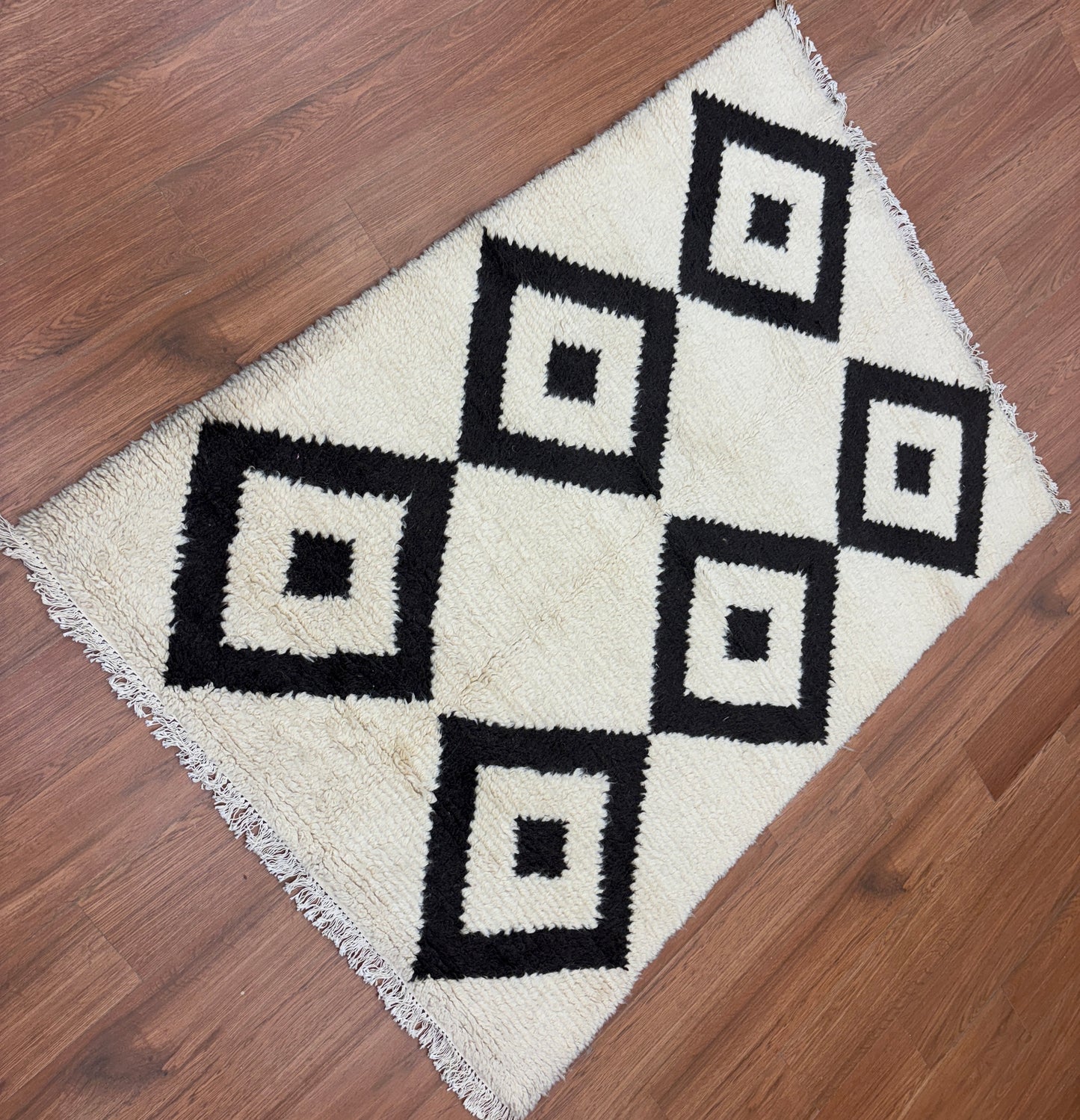 Wool Shaggy carpet/Moroccan (Mangal shaggy 604)