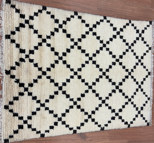 Wool Shaggy carpet/Moroccan (Mangal shaggy 606)
