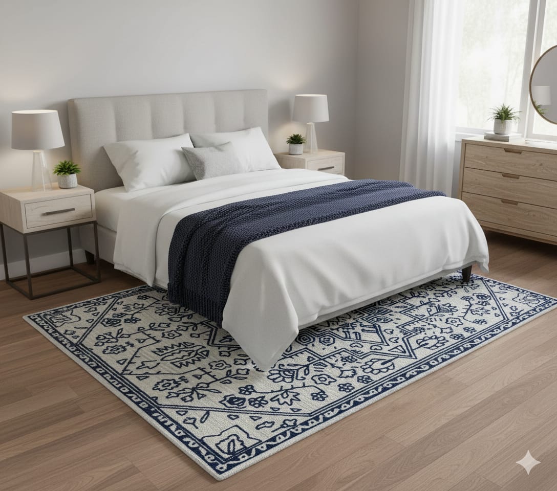 Tufted Woollen Carpet (Mangal tufted 112)