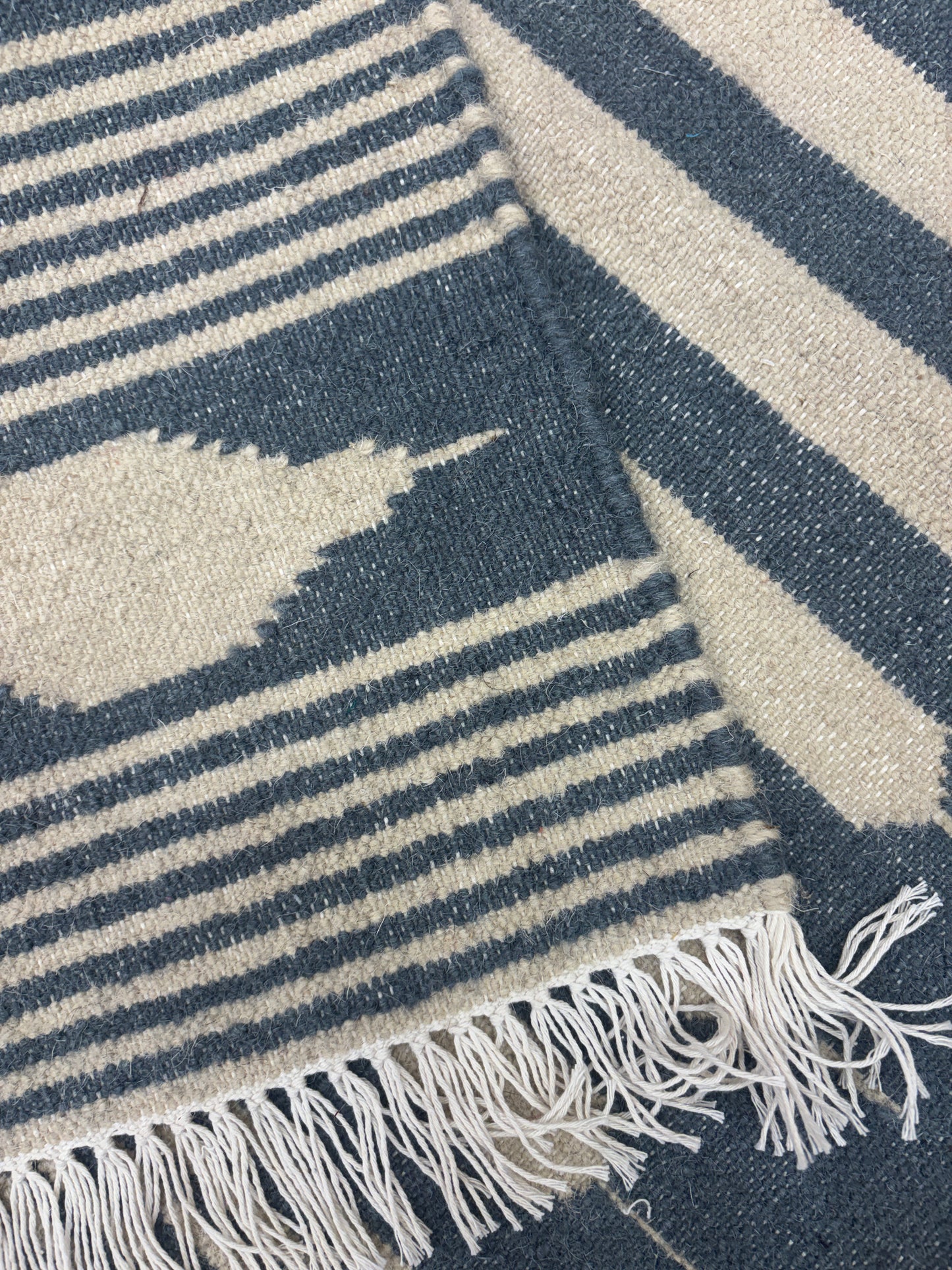 Hand made woollen Punja Dhurrie- WPD 01