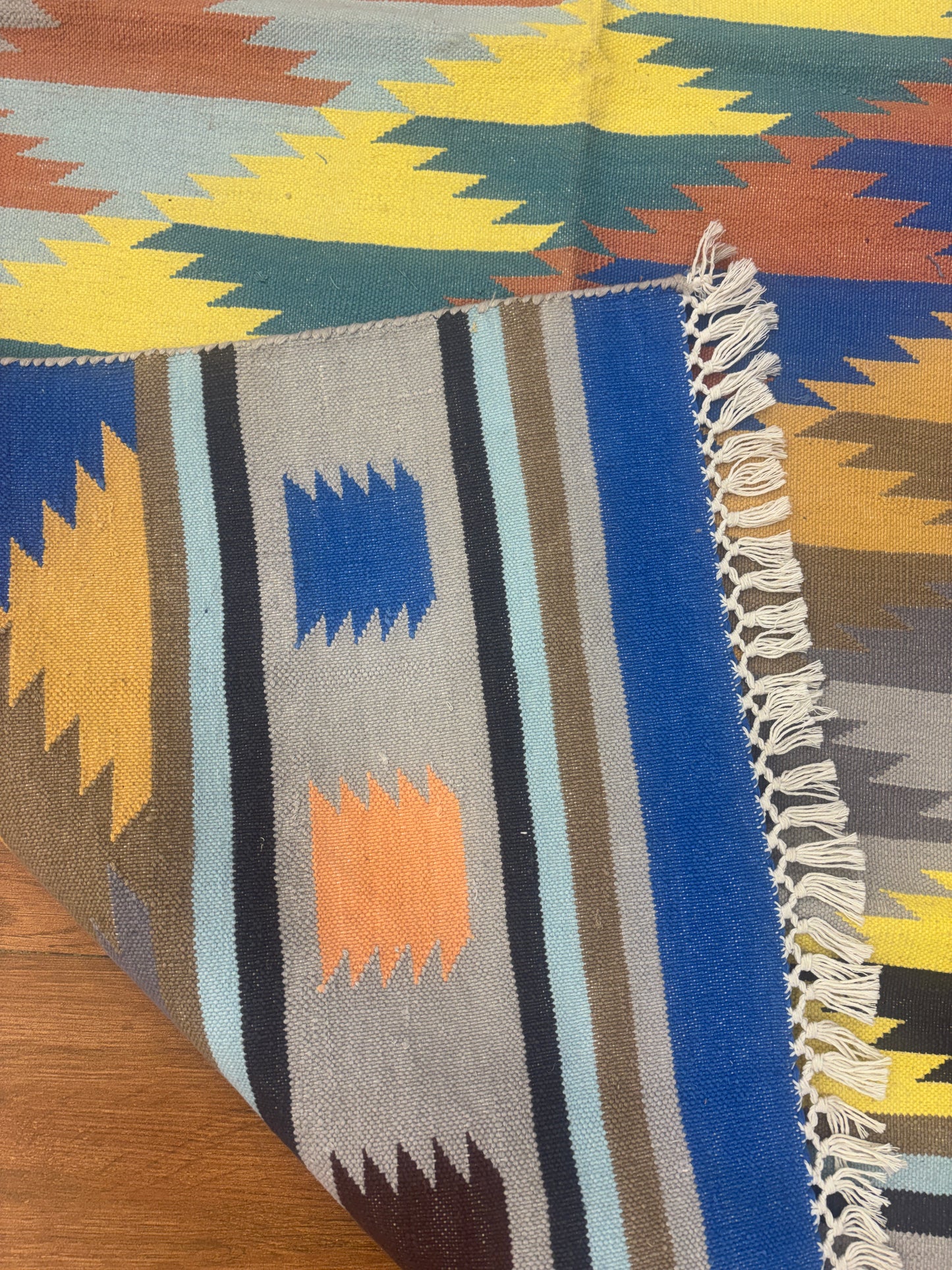 Hand made cotton Punja Dhurrie- CPD 01