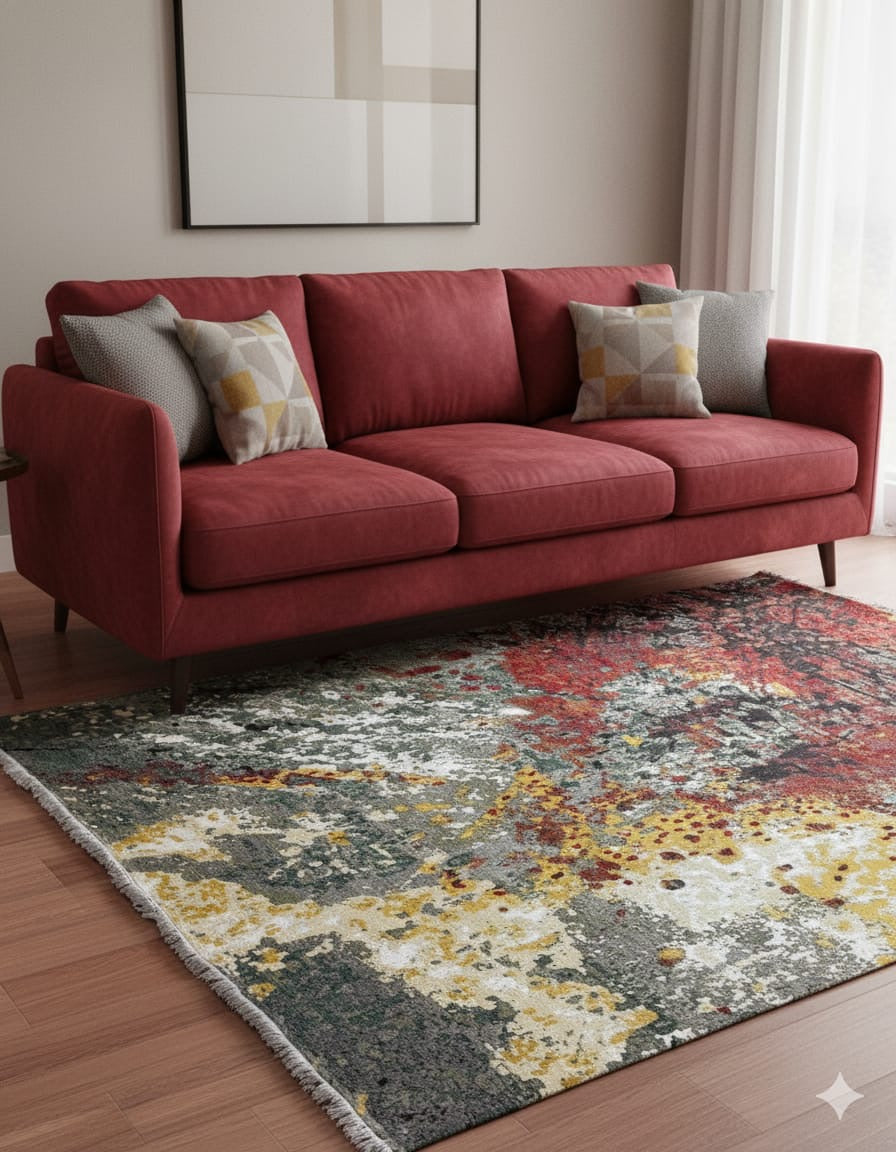 Wool viscose carpet (HC 559)