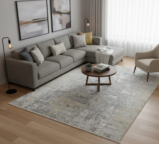 Wool silk carpet (Me 802)