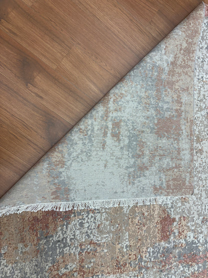 Wool silk carpet (Me 851)