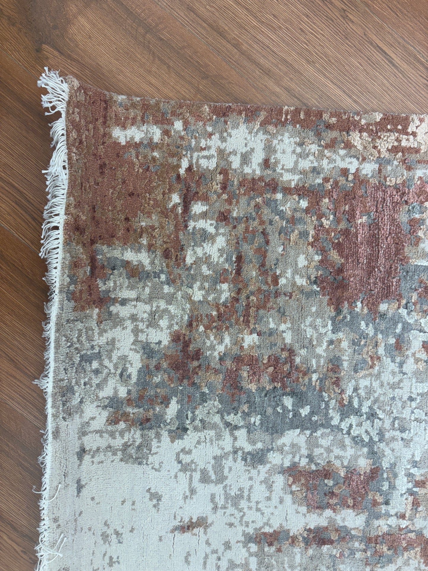 Wool silk carpet (Me 851)