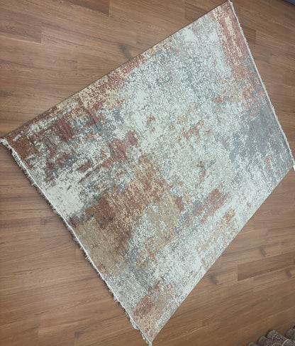 Wool silk carpet (Me 851)