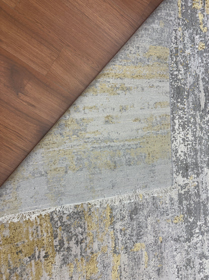 Wool silk carpet (Me 853)