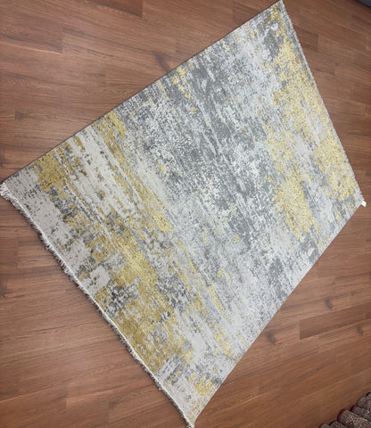 Wool silk carpet (Me 853)