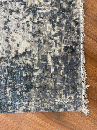 Wool silk carpet (Me 856)