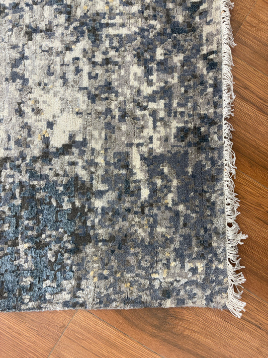 Wool silk carpet (Me 856)