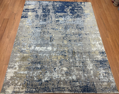 Wool silk carpet (me 857)