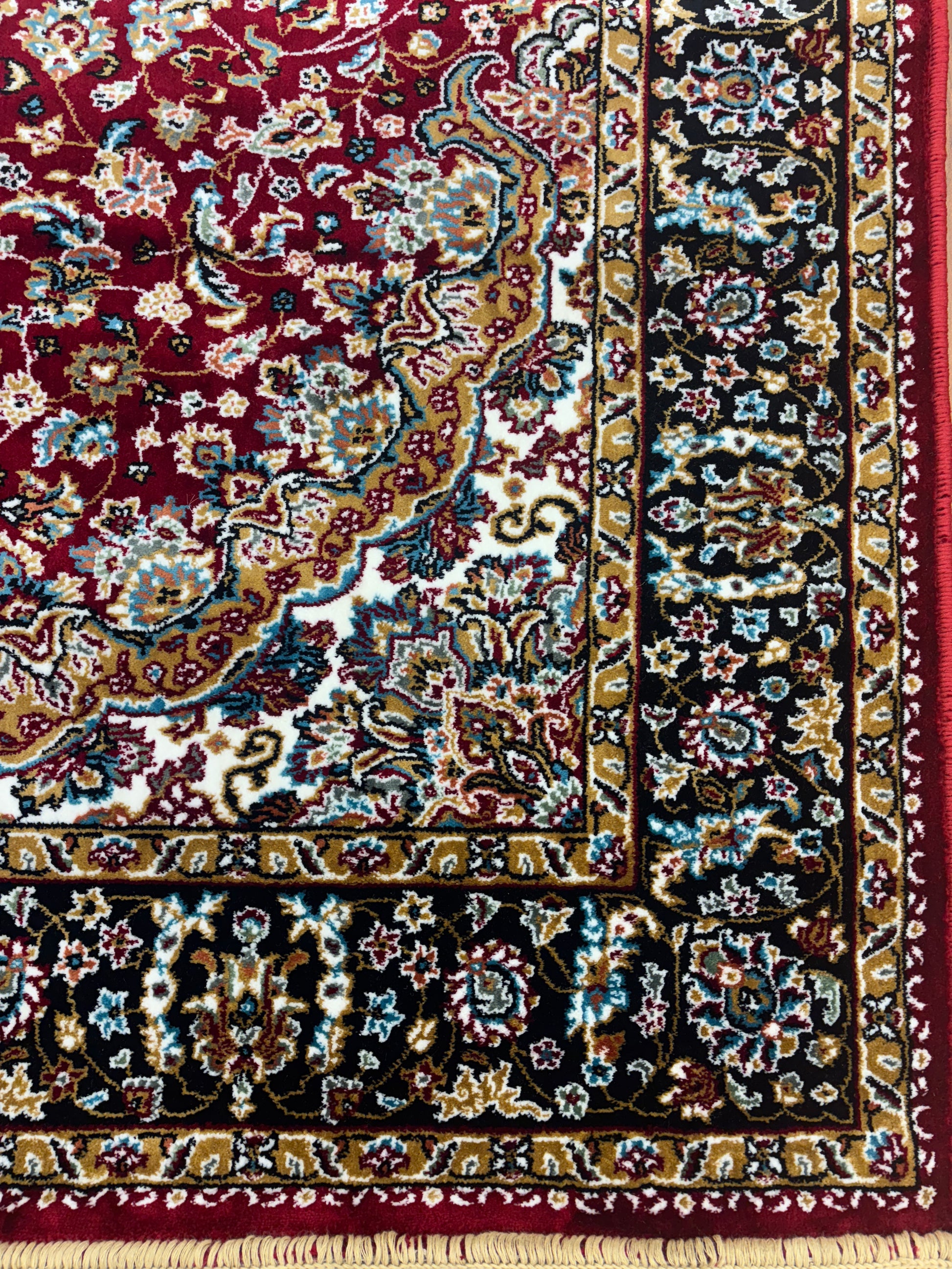 Persian Silk carpet - MRO 06 - Red | variant: Red