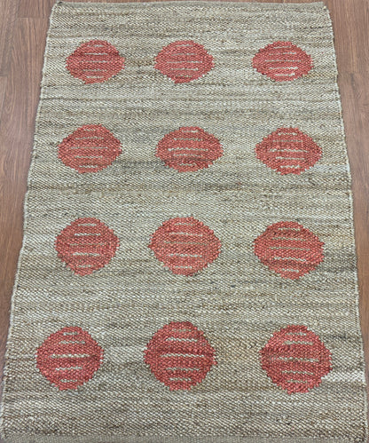 Hand woven Jute Rug- Mangal jute rug 01