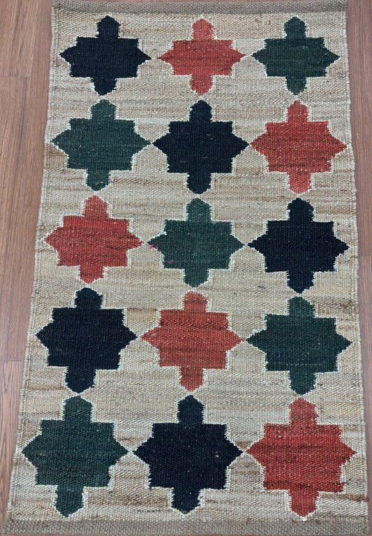 Hand woven Jute Rug- Mangal jute rug 07