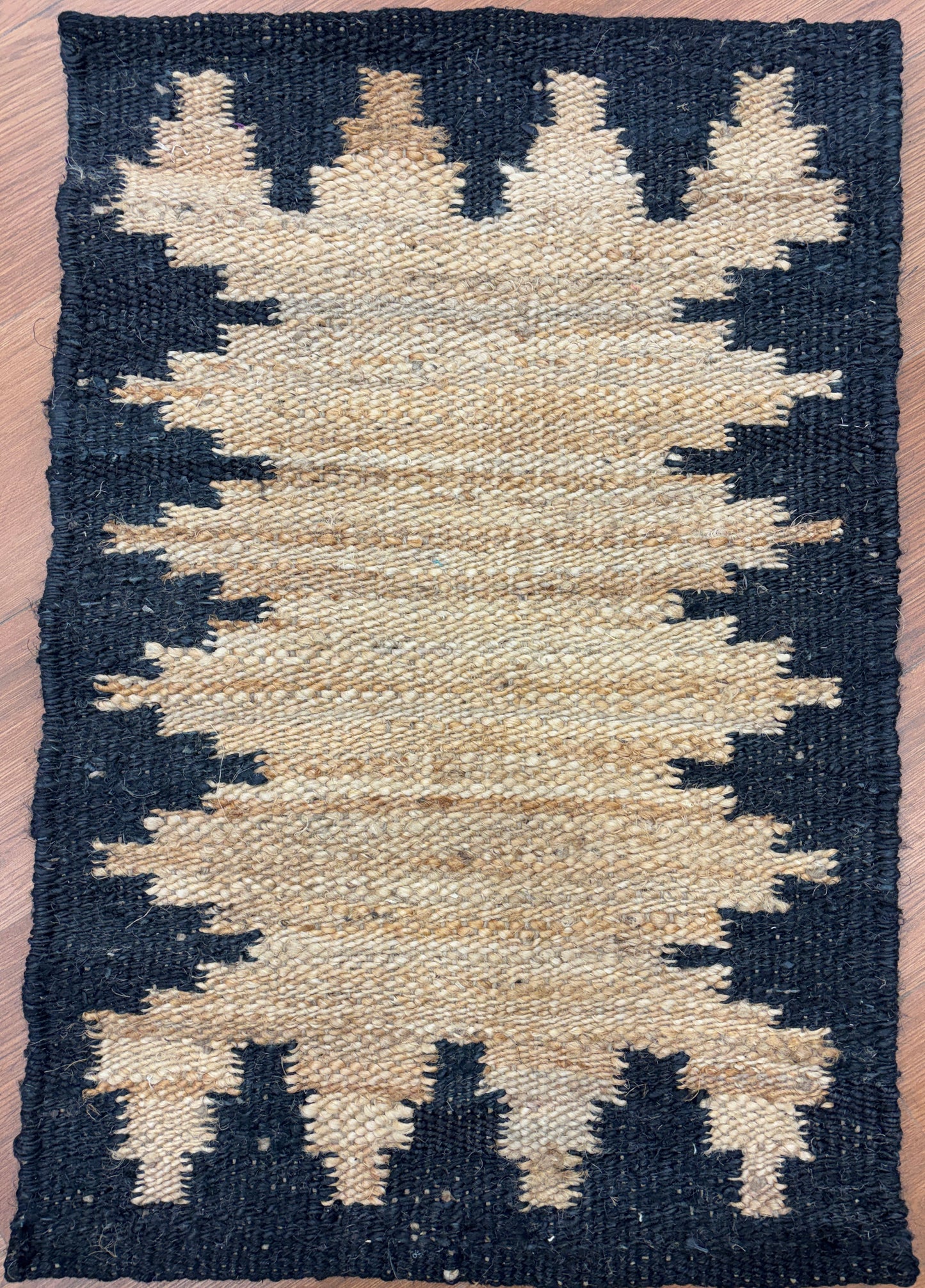 Hand woven Jute Rug- Mangal jute rug 09
