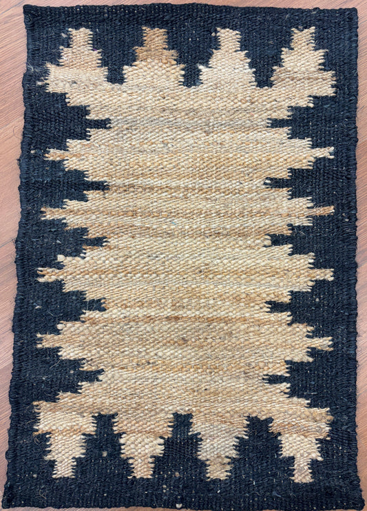 Hand woven Jute Rug- Mangal jute rug 09