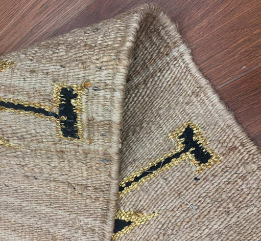 Hand woven Jute Rug- Mangal jute rug 12