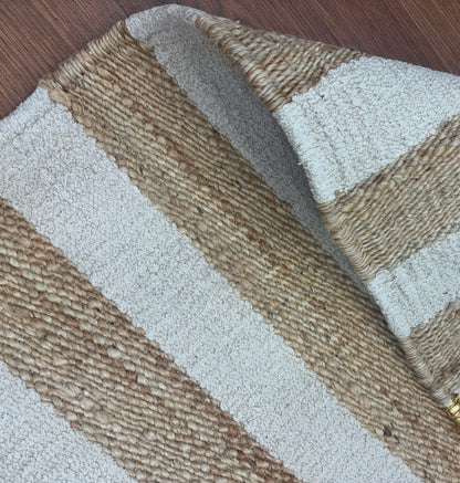 Hand woven Jute Rug- Mangal jute rug 13