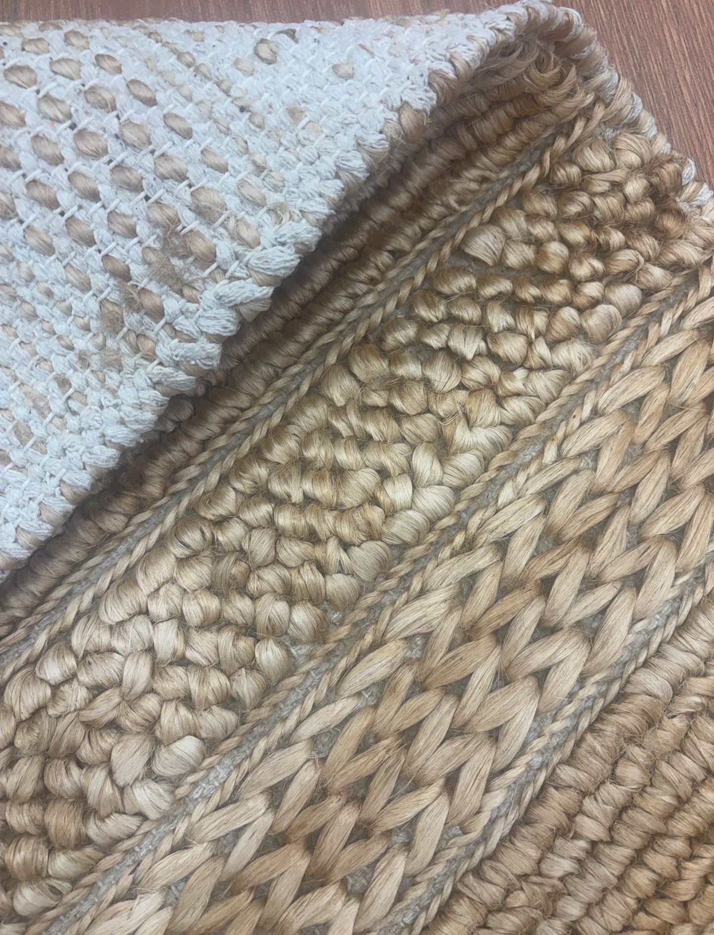 Hand woven Jute Rug- Mangal jute rug 20