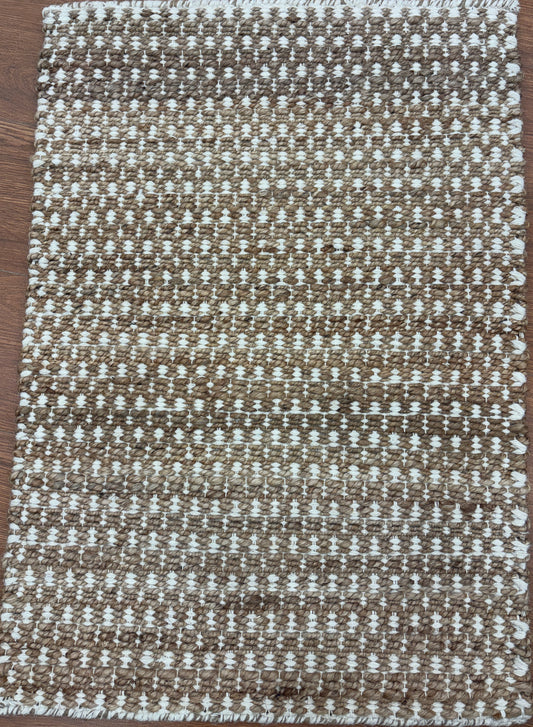 Hand woven Jute Rug- Mangal jute rug 21