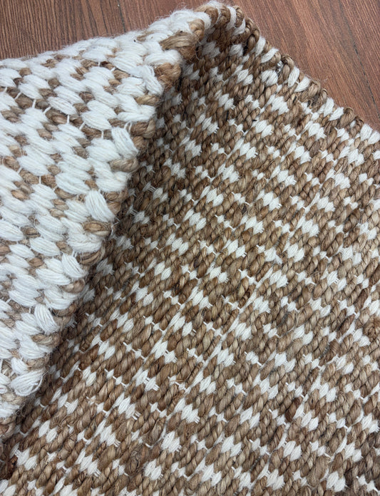 Hand woven Jute Rug- Mangal jute rug 22