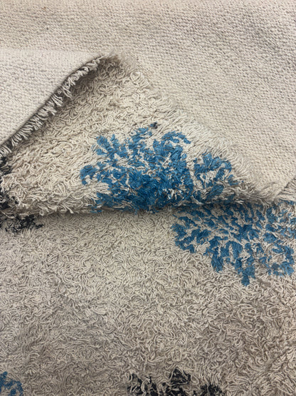 Hand block printed cotton Rug- Mangal Print 32