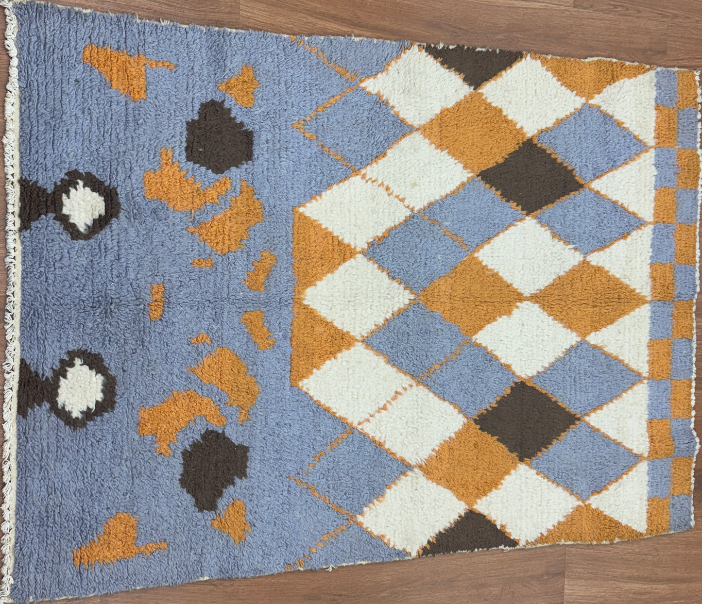 Wool Shaggy carpet/Moroccan (Mangal shaggy 601)
