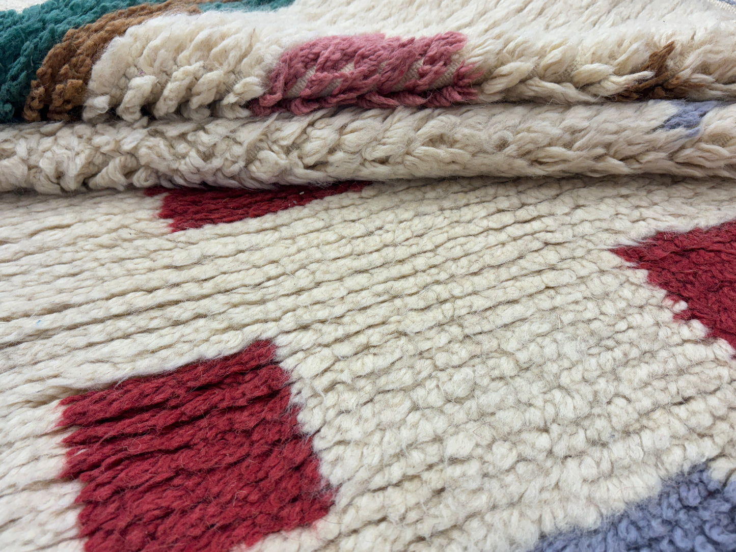 Wool Shaggy carpet/Moroccan (Mangal shaggy 602)