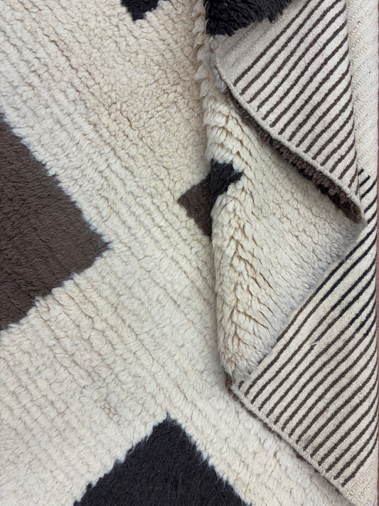Wool Shaggy carpet/Moroccan (Mangal shaggy 605)