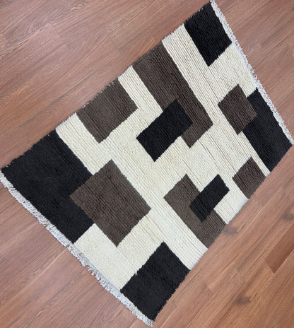 Wool Shaggy carpet/Moroccan (Mangal shaggy 605)