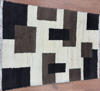 Wool Shaggy carpet/Moroccan (Mangal shaggy 605)