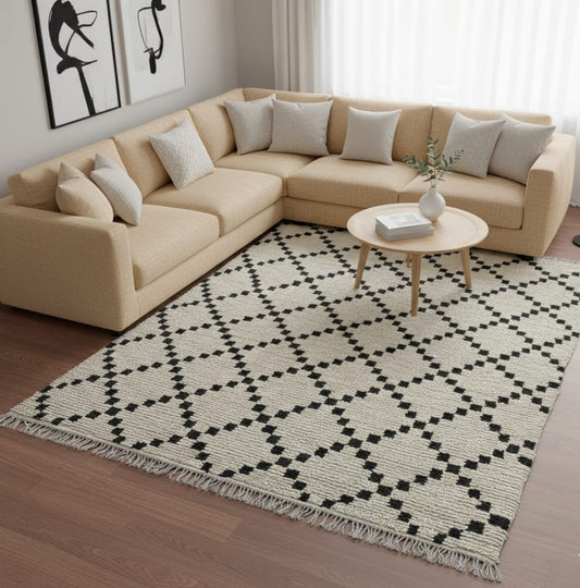 Wool Shaggy carpet/Moroccan (Mangal shaggy 606)