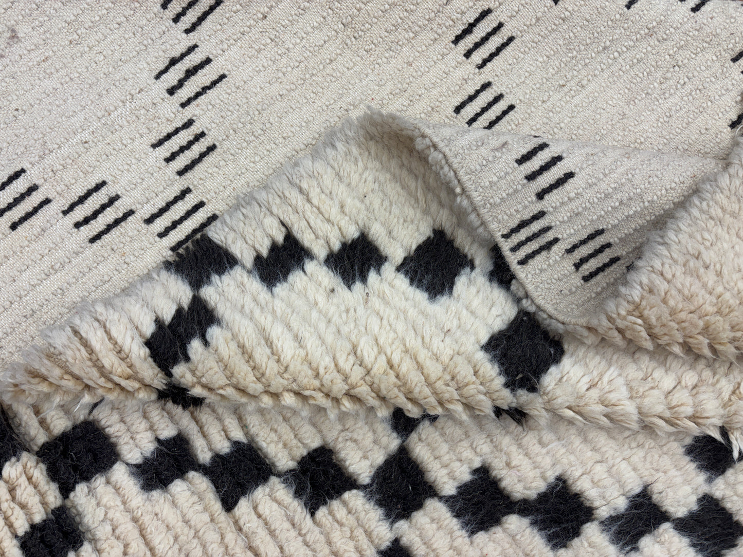 Wool Shaggy carpet/Moroccan (Mangal shaggy 606)