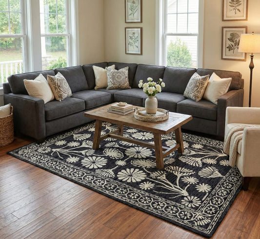Tufted Woollen Carpet (Mangal tufted 111)