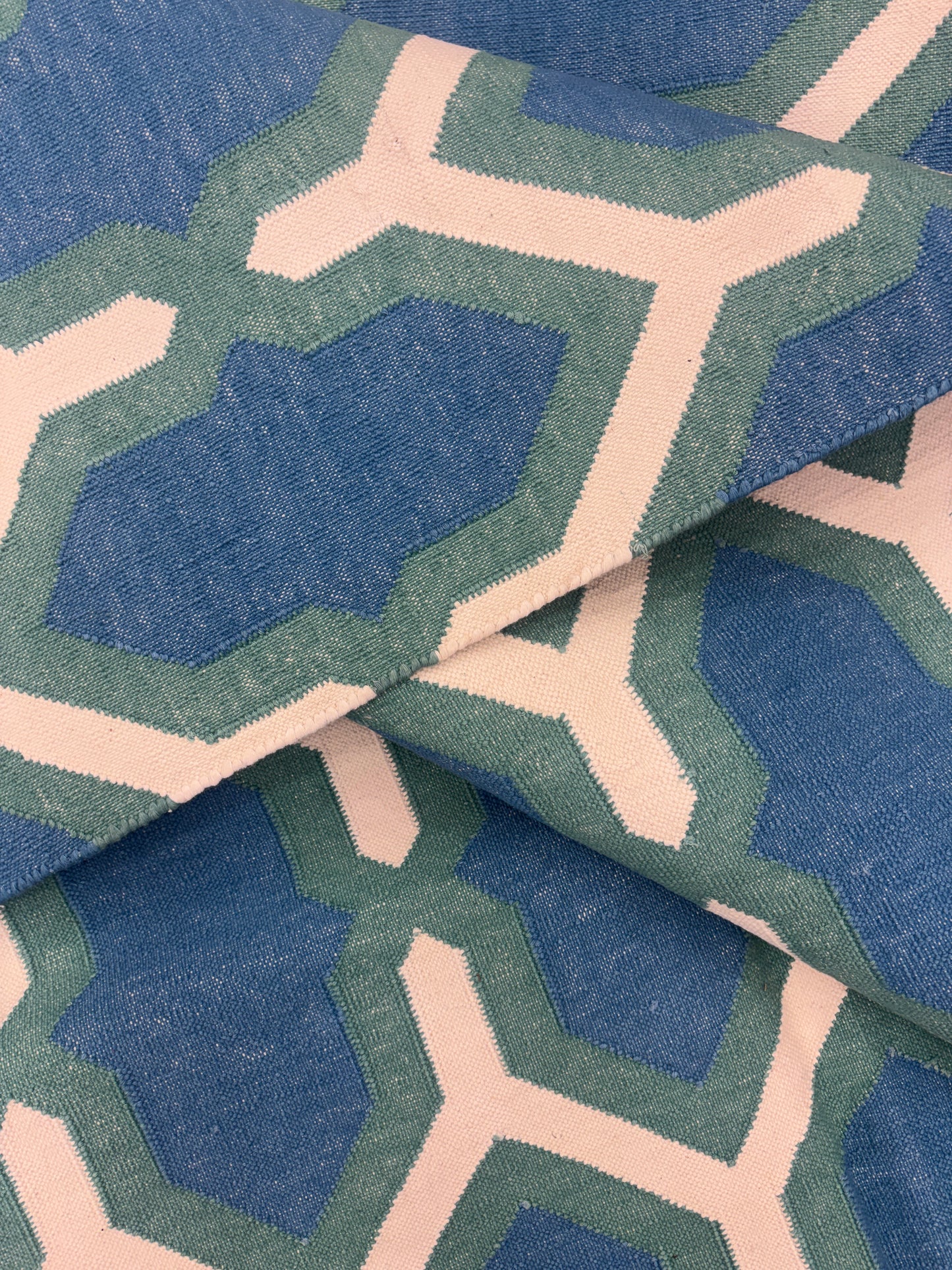 Handmade cotton Punja Dhurrie- CPD 04
