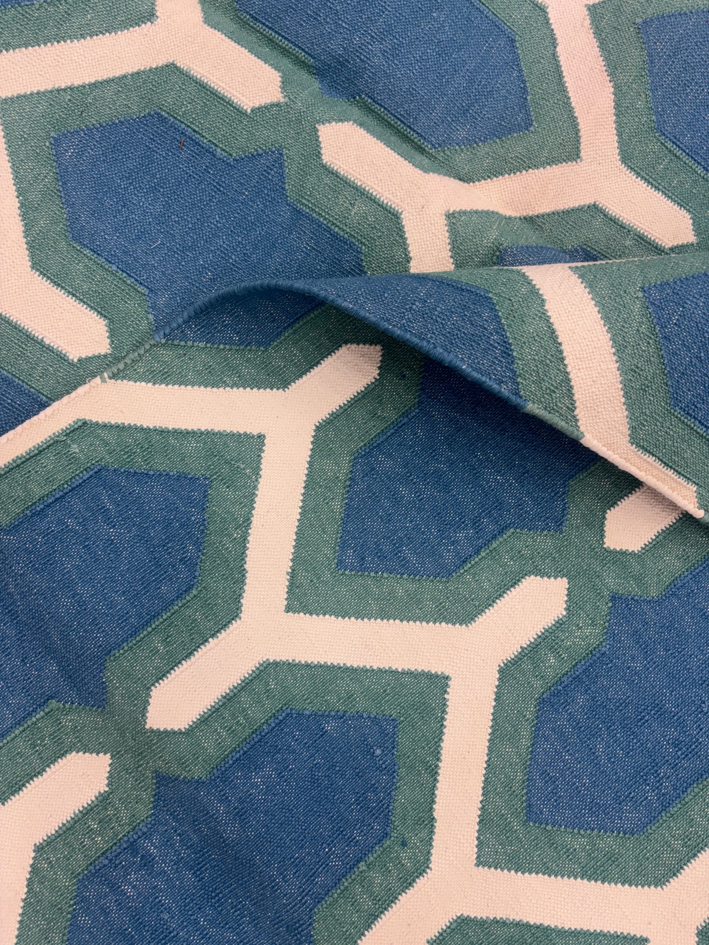 Handmade cotton Punja Dhurrie- CPD 04
