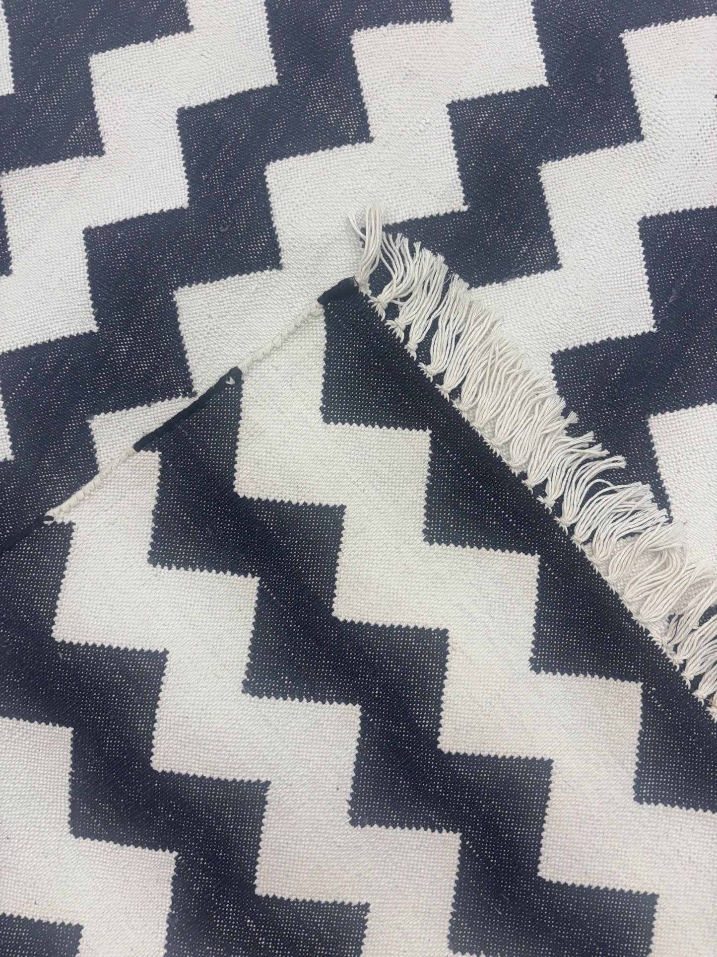 Handmade cotton Punja Dhurrie- CPD 10