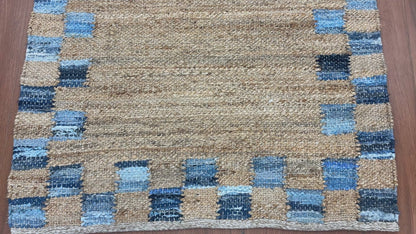 Hand woven Jute Rug- Mangal jute rug 02