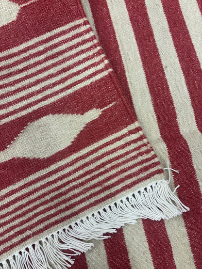 Hand made woollen Punja Dhurrie- WPD 01