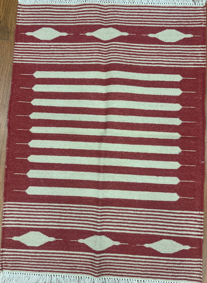 Hand made woollen Punja Dhurrie- WPD 01