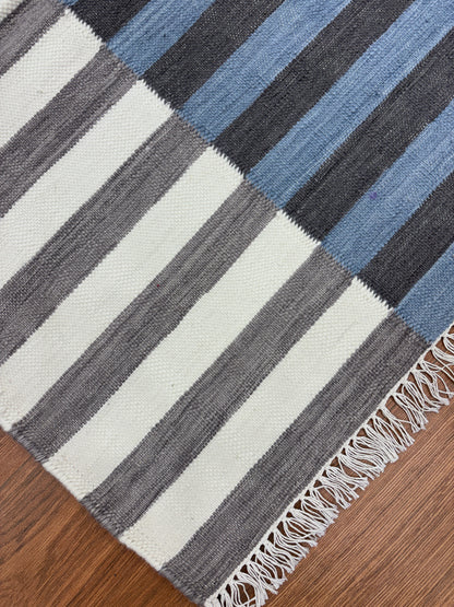 Hand made woollen Punja Dhurrie- WPD 03