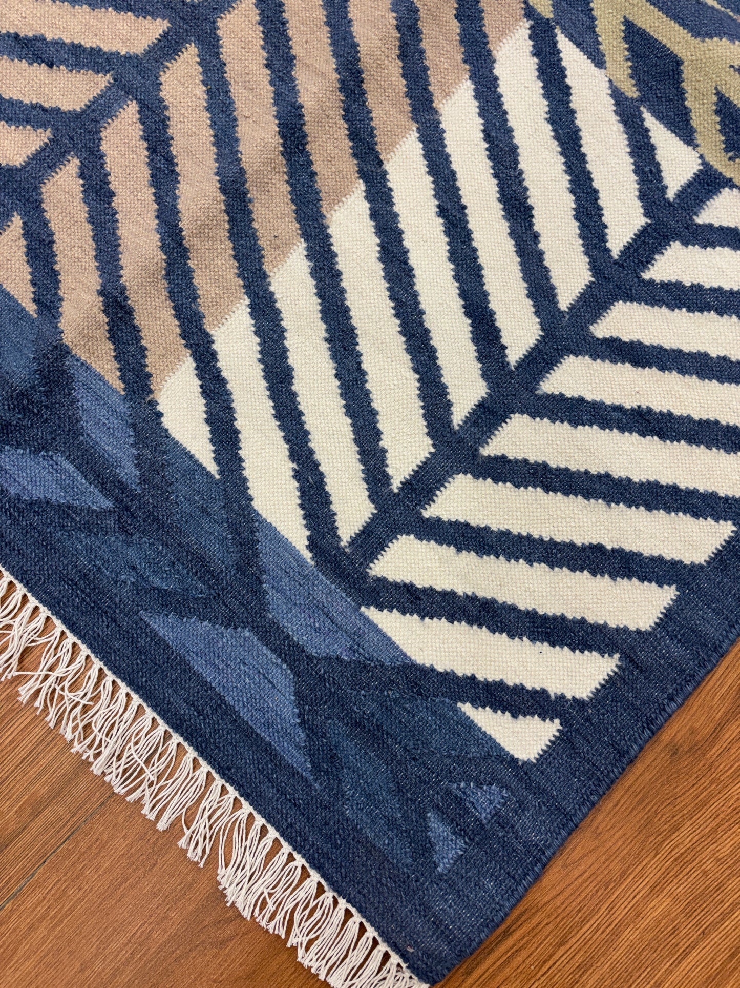 Hand made woollen Punja Dhurrie- WPD 04