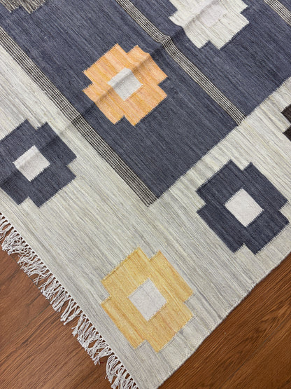 Hand made woollen Punja Dhurrie- WPD 05